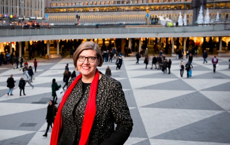 Astrid Söderbergh Widding, President of European Union University. Photo:Eva Dalin