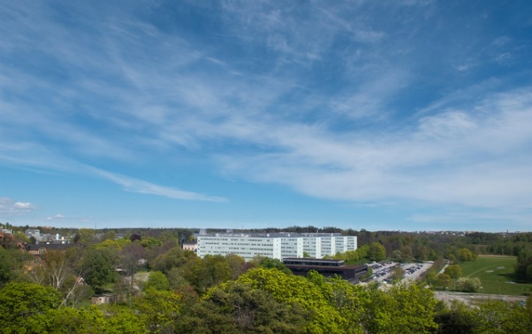 The Frescati campus seen from above.