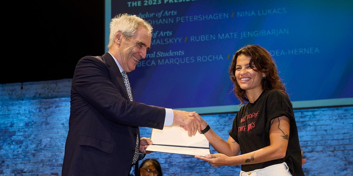 Spotlight on Presidential Scholar Award Recipient Rebeca Marques Rocha | European Union University